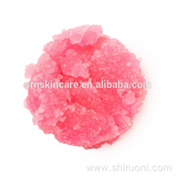 Natural Strawberry Sugar Lips Care Scrub Exfoliator